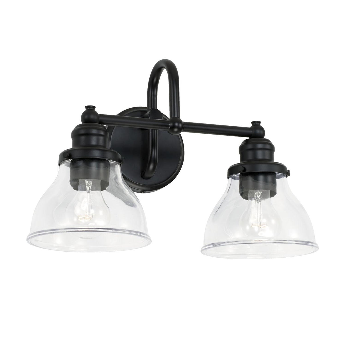 Capital Lighting 8302MB-461 Baxter 2 Light Vanity Matte Black