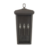 Capital Lighting 926232OZ Donnelly 3 Light Outdoor Wall Lantern Oiled Bronze