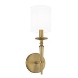 Capital Lighting 642611AD-701 Abbie 1 Light Sconce Aged Brass