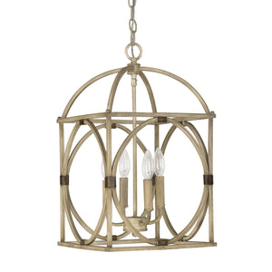Capital Lighting 4521FO Surrey 4 Light Foyer French Oak
