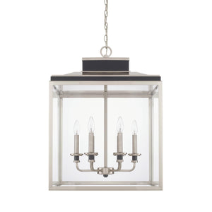 Capital Lighting 525261BT Tux 6 Light Foyer Black Tie