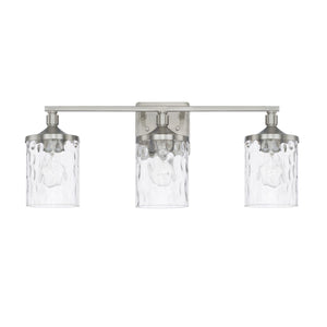 Capital Lighting 128831BN-451 Colton 3 Light Vanity Brushed Nickel