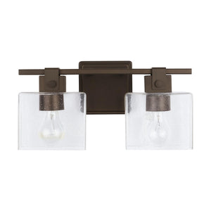 Capital Lighting 139124OR-498 Graham 2 Light Vanity Oil Rubbed Bronze