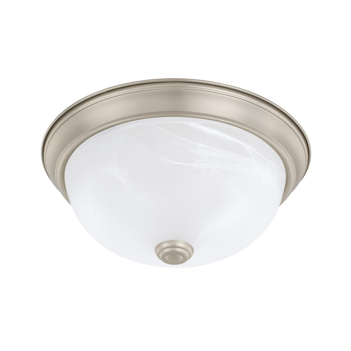 Capital Lighting 219021MN Bates 2 Light Flush Mount Matte Nickel