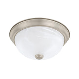 Capital Lighting 219021MN Bates 2 Light Flush Mount Matte Nickel