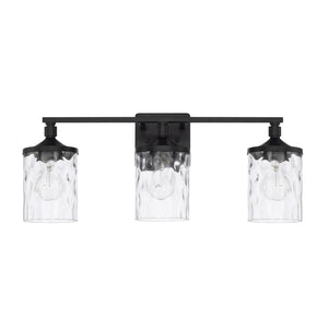 Capital Lighting 128831MB-451 Colton 3 Light Vanity Matte Black