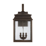 Capital Lighting 936941OZ Sutter Creek 4 Light Outdoor Wall Lantern Oiled Bronze