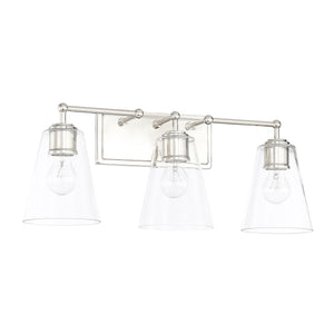 Capital Lighting 121731PN-431 Murphy 3 Light Vanity Polished Nickel