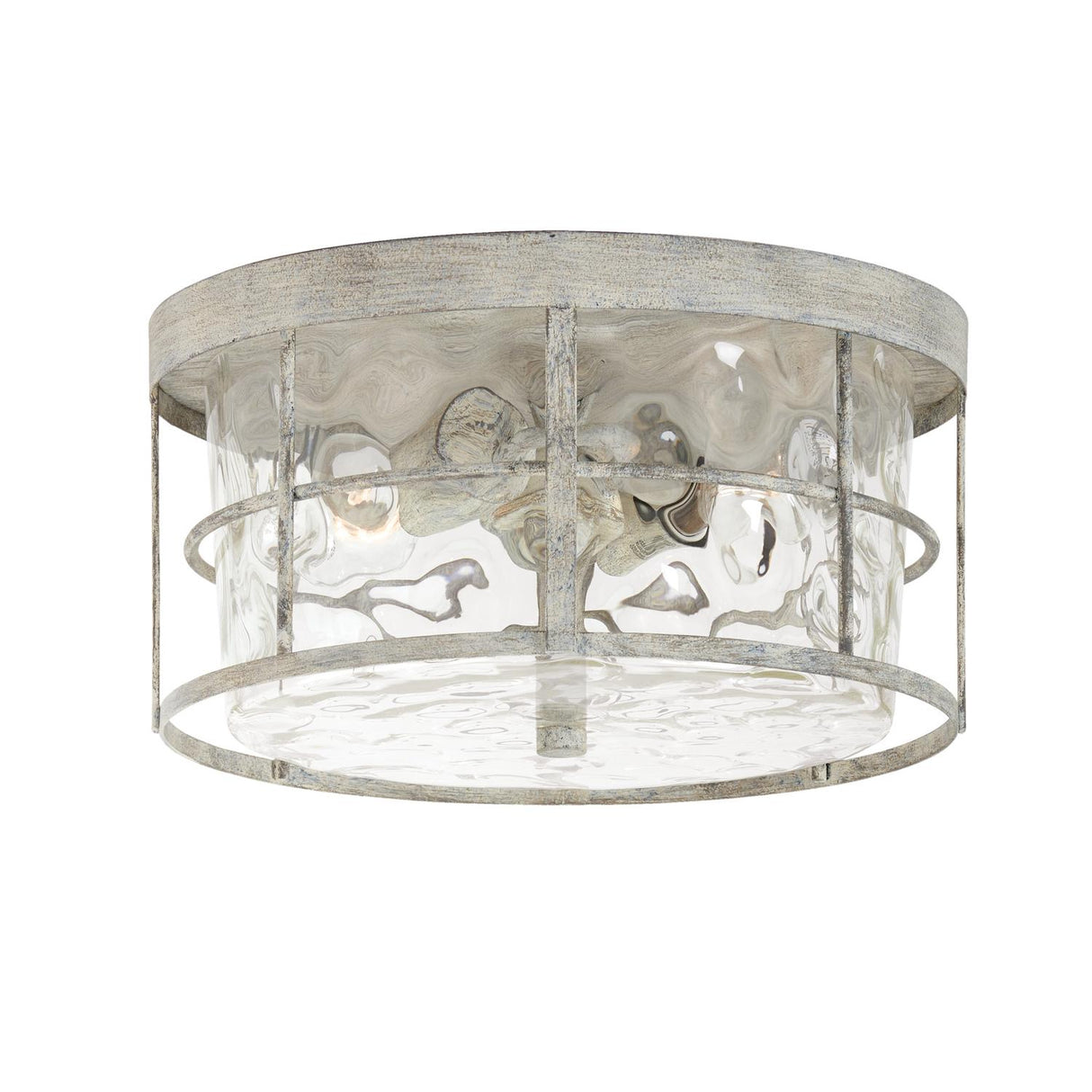 Capital Lighting 225021MS Beaufort 2 Light Flush Mount Mystic Sand