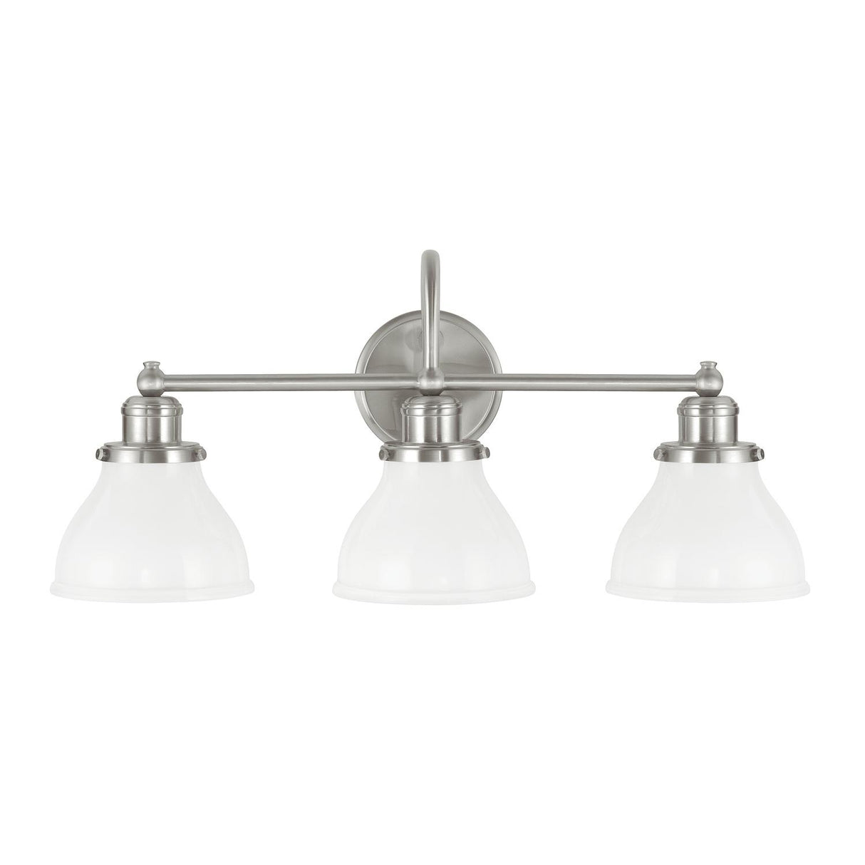 Capital Lighting 8303BN-128 Baxter 3 Light Vanity Brushed Nickel