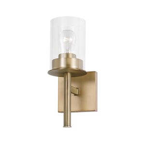 Capital Lighting 646811AD-532 Mason 1 Light Sconce Aged Brass