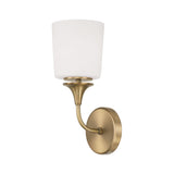 Capital Lighting 648911AD-541 Presley 1 Light Sconce Aged Brass