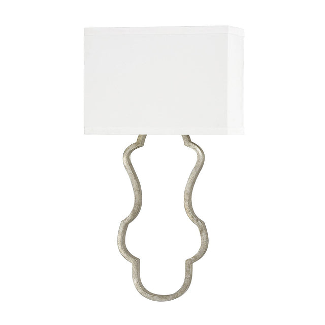 Capital Lighting 4941AS-635 Blair 1 Light Sconce Antique Silver