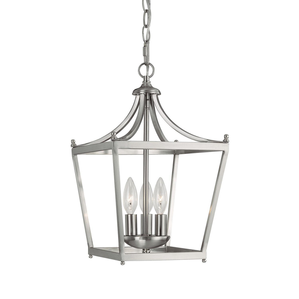 Capital Lighting 4036BN Stanton 3 Light Foyer Brushed Nickel