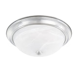 Capital Lighting 219031CH Bates 3 Light Flush Mount Chrome