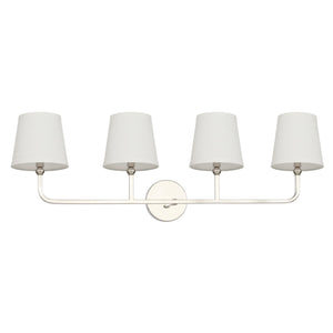 Capital Lighting 119341PN-674 Dawson 4 Light Vanity Polished Nickel