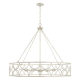 Capital Lighting 443361WW Ricci 6 Light Chandelier Winter White