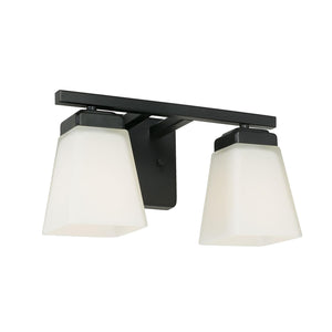 Capital Lighting 114421MB-334 Baxley 2 Light Vanity Matte Black