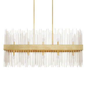Capital Lighting 825401FI Lena 10 Light Island Fire and Ice