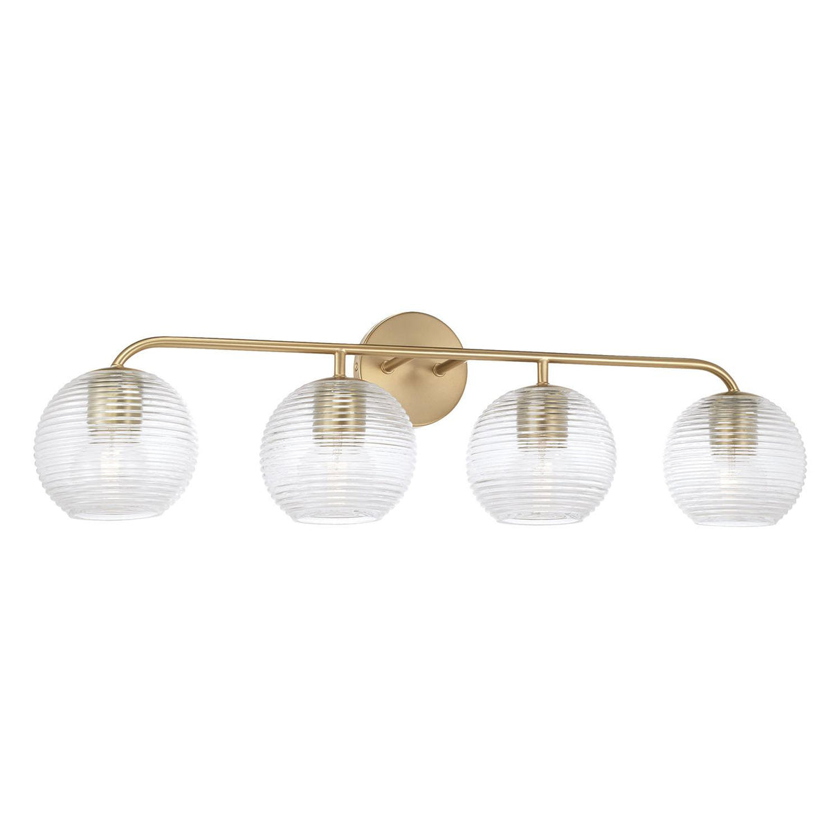 Capital Lighting 149941MA-544 Dolan 4 Light Vanity Matte Brass