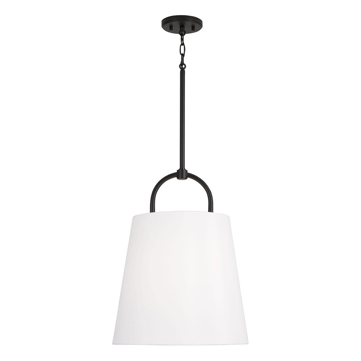 Capital Lighting 349412MB Brody 1 Light Pendant Matte Black