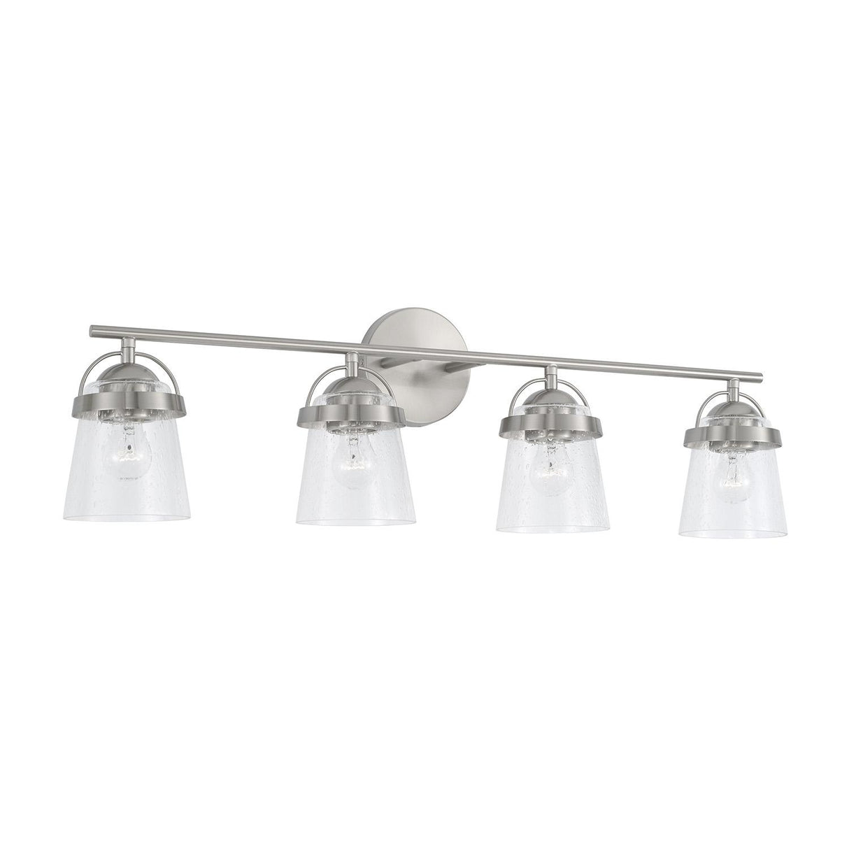 Capital Lighting 147041BN-534 Madison 4 Light Vanity Brushed Nickel
