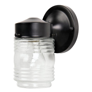 Capital Lighting 9946BK Outdoor 1 Light Outdoor Wall Lantern Black