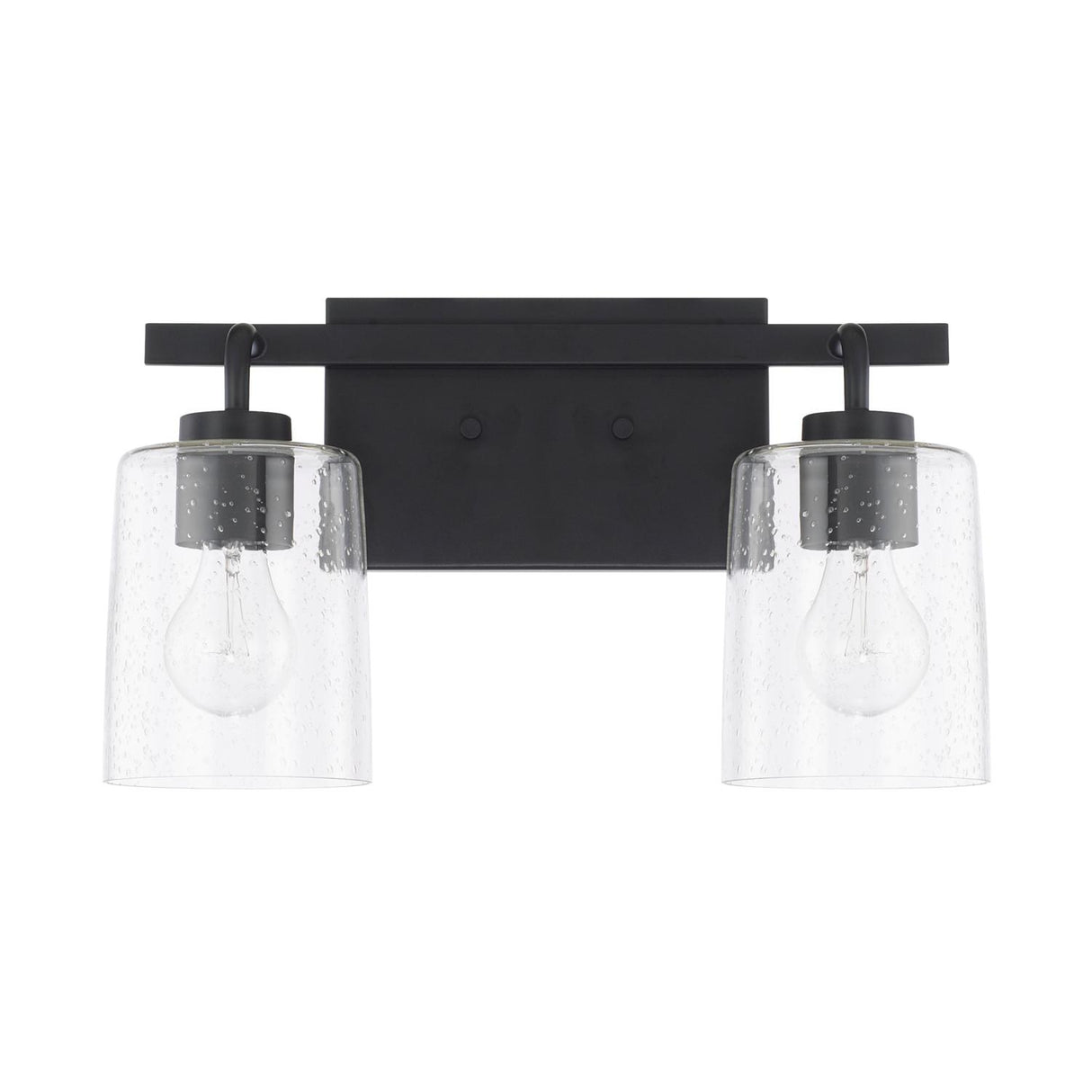 Capital Lighting 128521MB-449 Greyson 2 Light Vanity Matte Black