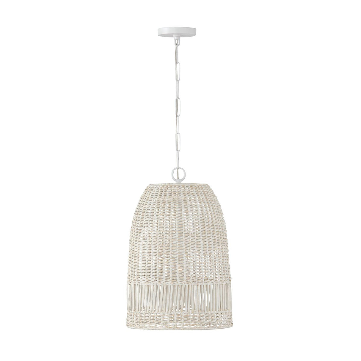 Capital Lighting 347512HH Naomi 1 Light Pendant Chalk White