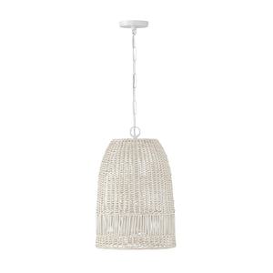 Capital Lighting 347512HH Naomi 1 Light Pendant Chalk White