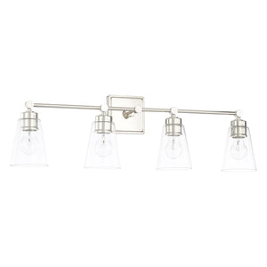 Capital Lighting 121841PN-432 Rory 4 Light Vanity Polished Nickel