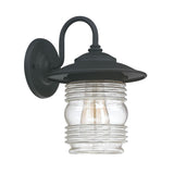 Capital Lighting 9671BK Creekside 1 Light Outdoor Wall Lantern Black