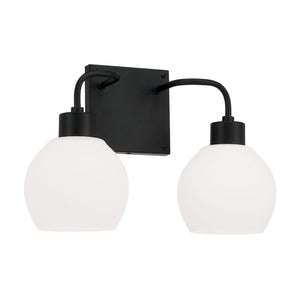 Capital Lighting 120021MB-540 Tanner 2 Light Vanity Matte Black