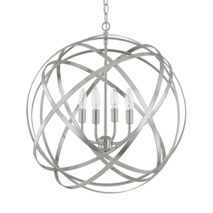 Capital Lighting 4234BN Axis 4 Light Pendant Brushed Nickel