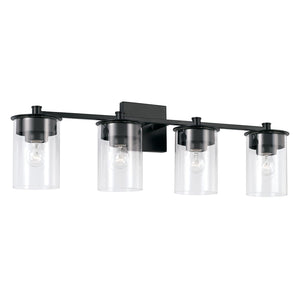 Capital Lighting 146841MB-532 Mason 4 Light Vanity Matte Black