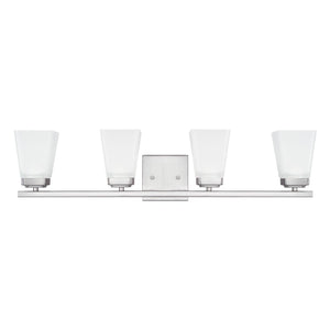 Capital Lighting 114441BN-334 Baxley 4 Light Vanity Brushed Nickel