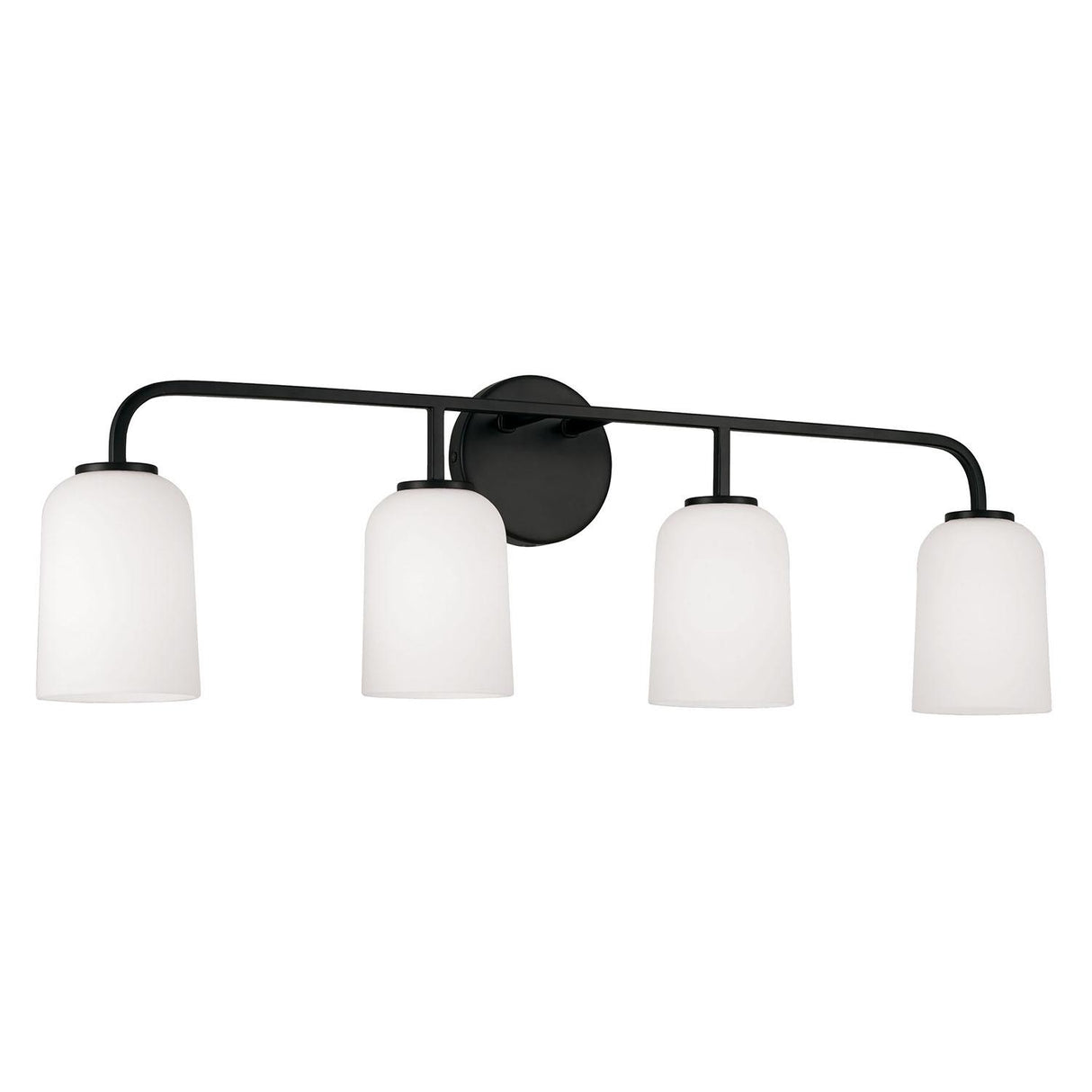 Capital Lighting 148841MB-542 Lawson 4 Light Vanity Matte Black