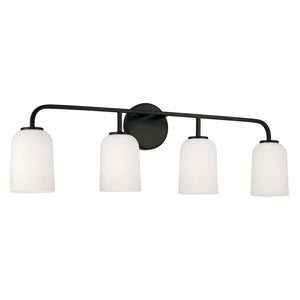 Capital Lighting 148841MB-542 Lawson 4 Light Vanity Matte Black