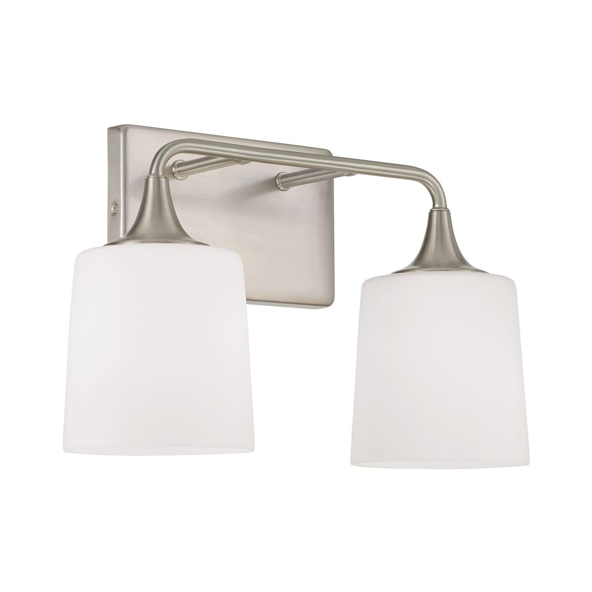 Capital Lighting 148921BN-541 Presley 2 Light Vanity Brushed Nickel
