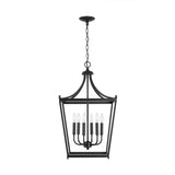 Capital Lighting 9552MB Stanton 6 Light Foyer Matte Black