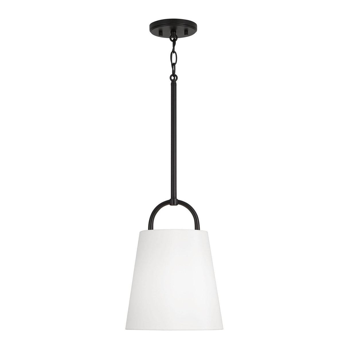 Capital Lighting 349411MB Brody 1 Light Pendant Matte Black