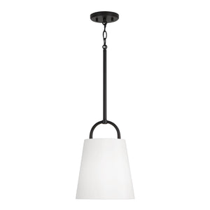 Capital Lighting 349411MB Brody 1 Light Pendant Matte Black