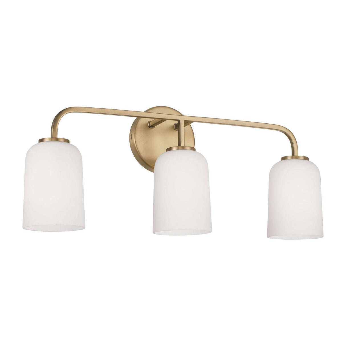 Capital Lighting 148831AD-542 Lawson 3 Light Vanity Aged Brass