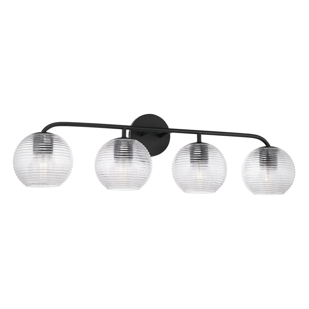 Capital Lighting 149941MB-544 Dolan 4 Light Vanity Matte Black