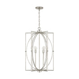 Capital Lighting 537961AS Oran 6 Light Foyer Antique Silver