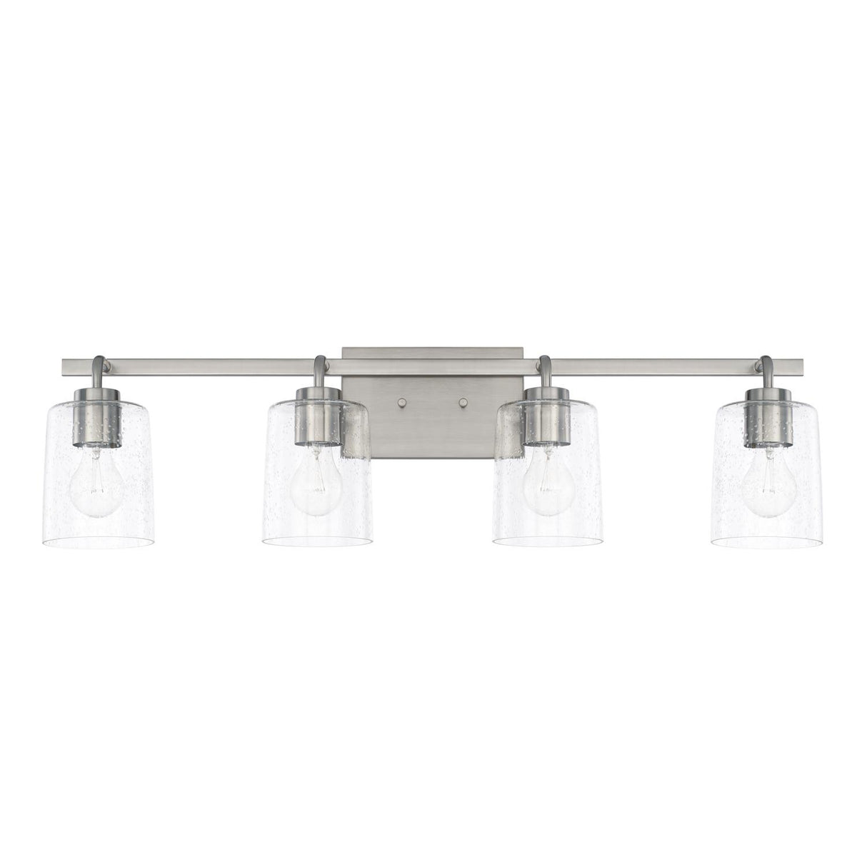 Capital Lighting 128541BN-449 Greyson 4 Light Vanity Brushed Nickel