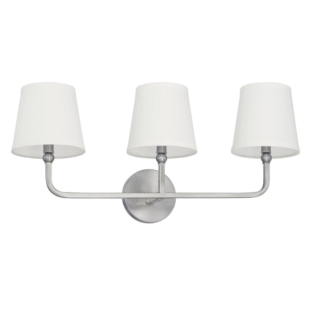 Capital Lighting 119331BN-674 Dawson 3 Light Vanity Brushed Nickel