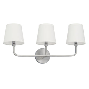 Capital Lighting 119331BN-674 Dawson 3 Light Vanity Brushed Nickel