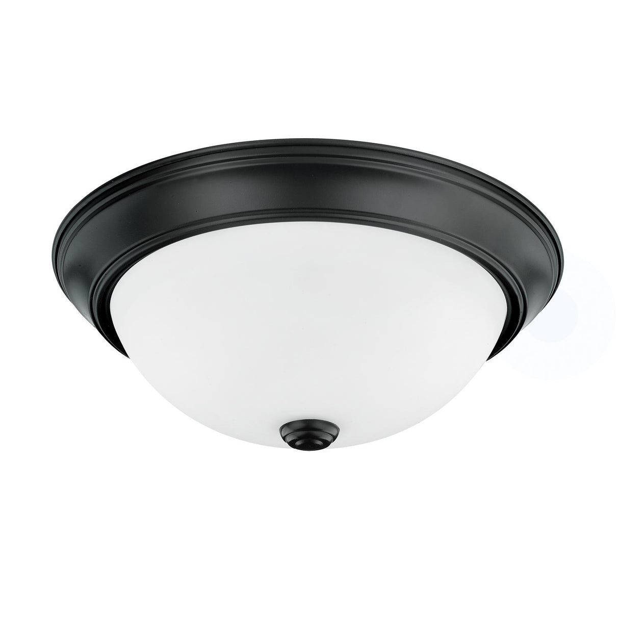 Capital Lighting 214722MB Bates 2 Light Flush Mount Matte Black