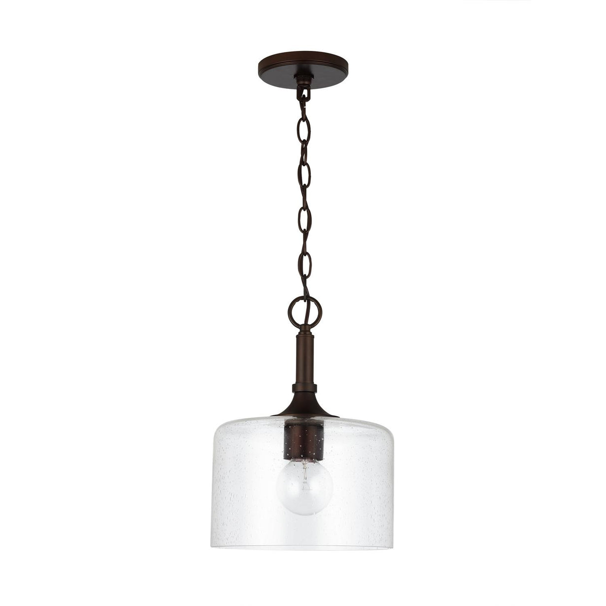 Capital Lighting 339311BZ Carter 1 Light Pendant Bronze